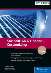 Produktbild: SAP S/4HANA Finance - Customizing