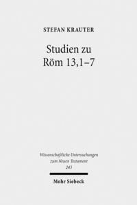 Produktbild: Studien zu R&ouml;m 13,1-7
