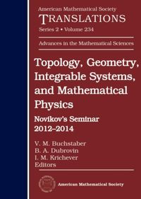 Produktbild: Topology, Geometry, Integrable Systems, and Mathematical Ph