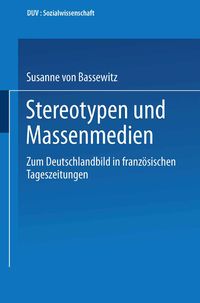 Produktbild: Stereotypen und Massenmedien