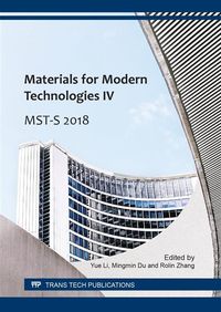 Produktbild: Materials for Modern Technologies IV