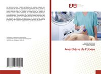 Produktbild: Anesth&eacute;sie de l'ob&egrave;se