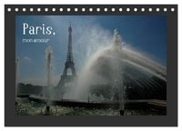 Produktbild: Paris, mon amour (Tischkalender 2027 DIN A5 quer), CALVENDO Monatskalender