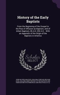 Produktbild: History of the Early Baptists