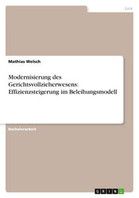 Produktbild: Modernisierung des Gerichtsvollzieherwesens: Effizienzsteigerung im Beleihungsmodell