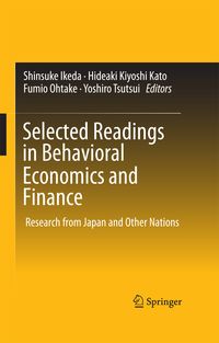 Produktbild: Selected Readings in Behavioral Economics and Finance