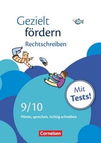 Produktbild: Gezielt f&ouml;rdern 9./10. Schuljahr. Rechtschreiben