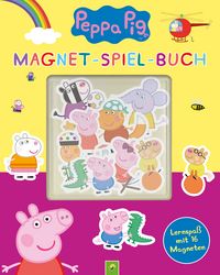 Produktbild: Peppa Pig Magnet-Spiel-Buch
