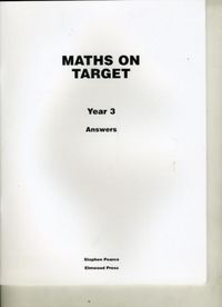 Produktbild: Maths on Target Year 3 Answers