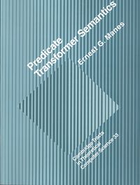 Produktbild: Predicate Transformer Semantics