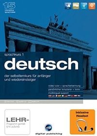 Sprachkurs 1 Deutsch + Headset. Version 15