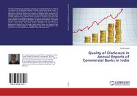 Produktbild: Quality of Disclosure in Annual Reports of Commercial Banks in India