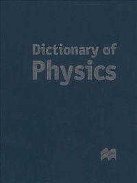 Produktbild: Dictionary of Physics