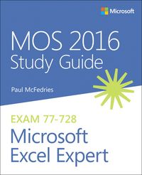Produktbild: MOS 2016 Study Guide for Microsoft Excel Expert