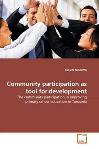 Produktbild: NJUNWA, K: Community participation as tool for development
