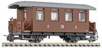 Produktbild: Liliput L344364 H0e 2-achsiger Personenwagen, Bi/s, B 27, Zillertalbahn, Ep.III Bi/s