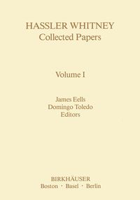 Produktbild: Hassler Whitney Collected Papers Volume I
