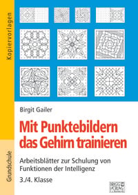 Produktbild: Mit Punktebildern das Gehirn trainieren - 3./4. Klasse