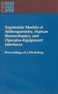 Produktbild: Ergonomic Models of Anthropometry, Human Biomechanics and Operator-Equipment Interfaces