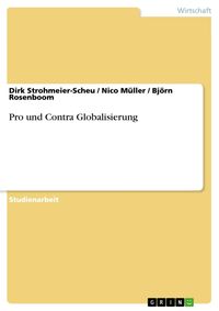 Produktbild: Pro und Contra Globalisierung