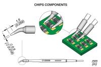 Produktbild: JBC Tools C120006 Entl&ouml;tspitze gebogen Spitzen-Gr&ouml;&szlig;e 0.5mm Inhalt 1St.