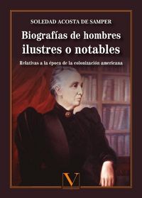 Produktbild: Biograf&iacute;as de hombres ilustres o notables