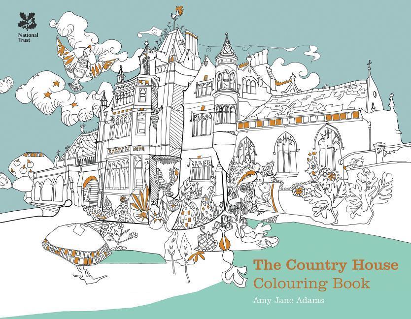 Produktbild: Country House Colouring Bk