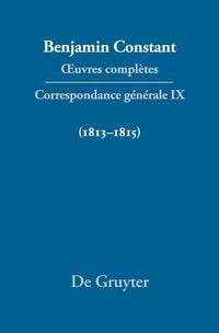 Produktbild: Correspondance g&eacute;n&eacute;rale 1813-1815