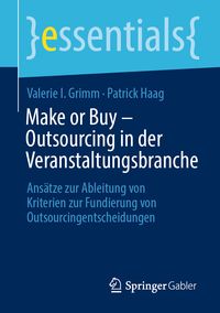 Produktbild: Make or Buy &ndash; Outsourcing in der Veranstaltungsbranche