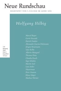 Produktbild: Neue Rundschau 2008/2