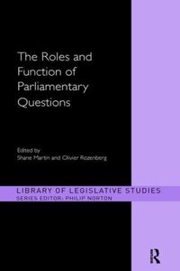 Produktbild: The Roles and Function of Parliamentary Questions