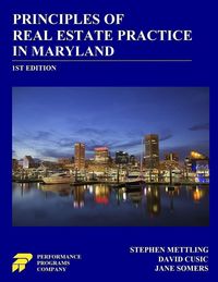 Produktbild: Principles of Real Estate Practice in Maryland