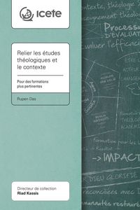 Produktbild: Relier les &eacute;tudes th&eacute;ologiques et le contexte