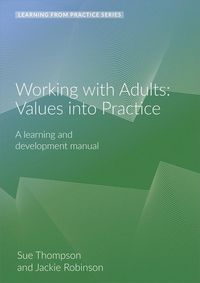 Produktbild: Working with Adults: Values Into Practice