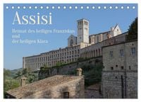 Produktbild: Assisi - Die Heimat des heiligen Franziskus und der heiligen Klara (Tischkalender 2026 DIN A5 quer), CALVENDO Monatskalender