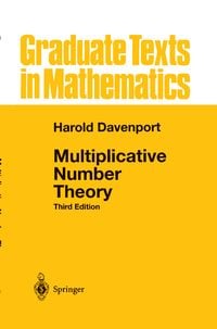 Produktbild: Multiplicative Number Theory