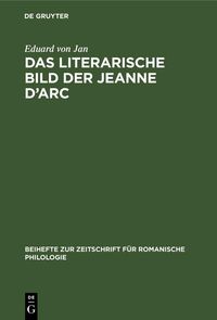 Produktbild: Das literarische Bild der Jeanne d'Arc