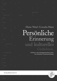 Produktbild: Pers&ouml;nliche Erinnerung und kulturelles Ged&auml;chtnis