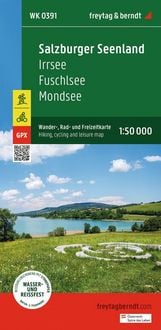 Produktbild: Freytag & berndt Wanderkarte WK 0391 Salzburger Seenland, Irrsee - Fuschlsee - Mondsee 1:50.000