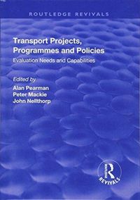 Produktbild: Nellthorp, J: Transport Projects, Programmes and Policies