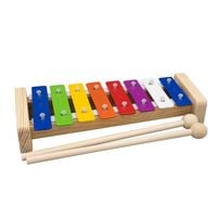 Produktbild: Wooden glockenspiel (incl. 2 mallets + instructions with 5 children songs)