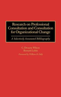 Produktbild: Research on Professional Consultation and Consultation for Organizational Change