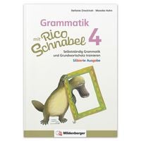 Produktbild: Grammatik mit Rico Schnabel, Klasse 4 - silbierte Ausgabe