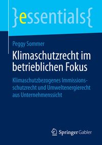 Produktbild: Klimaschutzrecht im betrieblichen Fokus