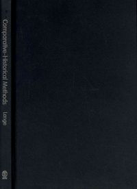 Produktbild: Lange, M: Comparative-Historical Methods