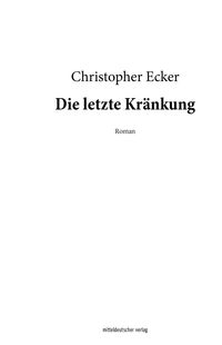 Produktbild: Die letzte Kr&auml;nkung