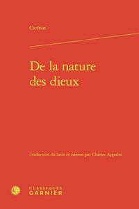 Produktbild: De la Nature des Dieux