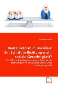 Produktbild: Bickel, C: Rentenreform in Brasilien: Ein Schritt in Richtun