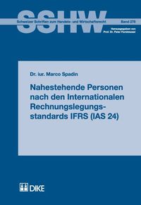 Produktbild: Nahestehende Personen nach den Internationalen Rechnungslegungsstandards IFRS (IAS 24)