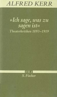 Produktbild: &raquo;Ich sage, was zu sagen ist&laquo;